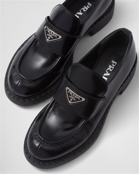 mocassini chunky prada|Mocassini Leather Loafers By Prada .